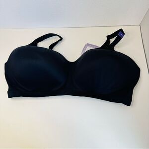 Catherine’s Full Coverage No Wire Black Bra 50D